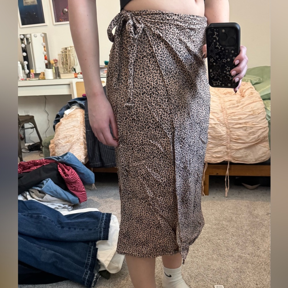 Cheetah skirt